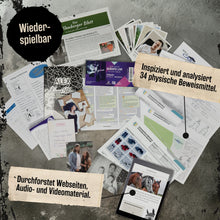 Lade das Bild in den Galerie-Viewer, CLOSE THE CASE: Der Fall Hildenberg - Das interaktive Krimispiel (1. Fall) - Simon und Jan