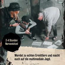 Lade das Bild in den Galerie-Viewer, CLOSE THE CASE: Der Fall Hildenberg - Das interaktive Krimispiel (1. Fall) - Simon und Jan