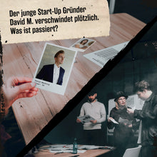 Lade das Bild in den Galerie-Viewer, CLOSE THE CASE - Wo ist David M.? - Das interaktive Krimispiel (2. Fall - NEUHEIT) - Simon und Jan