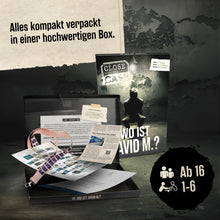 Lade das Bild in den Galerie-Viewer, CLOSE THE CASE - Wo ist David M.? - Das interaktive Krimispiel (2. Fall - NEUHEIT) - Simon und Jan