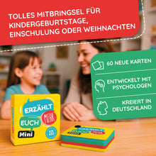 Lade das Bild in den Galerie-Viewer, Erzählt euch mehr für Kids (Mini) | Begleitete Inspiration für Fantasie, Gefühle & Kommunikation | Passt in die Hosentasche - Simon und Jan