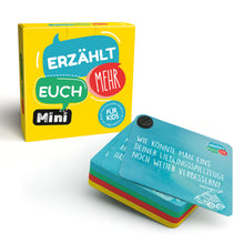 Lade das Bild in den Galerie-Viewer, Erzählt euch mehr für Kids (Mini) | Begleitete Inspiration für Fantasie, Gefühle & Kommunikation | Passt in die Hosentasche - Simon und Jan