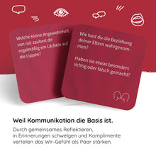 Lade das Bild in den Galerie-Viewer, Erzählt euch mehr für Paare | Spiel für Paare | Kartenspiel zum Wir - Gefühl stärken | Simon & Jan - Simon und Jan