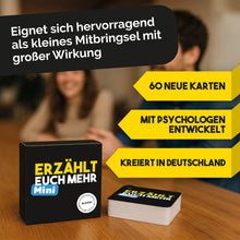 Lade das Bild in den Galerie-Viewer, Erzählt euch mehr - Klassik (Mini) | Wertige Kommunikation & echter Austausch | Optimal für unterwegs - Simon und Jan