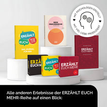 Lade das Bild in den Galerie-Viewer, Erzählt euch mehr XXL | Jetzt neu - 6 Kategorien - 180 komplett neue Karten | Toolbox für Kommunikation | Simon & Jan - Simon und Jan