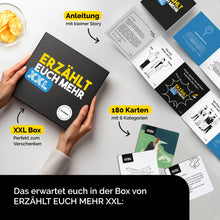 Lade das Bild in den Galerie-Viewer, Erzählt euch mehr XXL | Jetzt neu - 6 Kategorien - 180 komplett neue Karten | Toolbox für Kommunikation | Simon & Jan - Simon und Jan