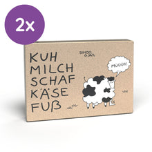 Lade das Bild in den Galerie-Viewer, Kuhmilchschafkäsefuß | Denkspiel für Kinder | Fördert Schnelligkeit & Konzentration | Simon & Jan - Simon und Jan