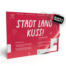 Lade das Bild in den Galerie-Viewer, Stadt Land Kuss | Spieleblock für Paare | Reflexion und Kommunikation für Partner - Simon und Jan