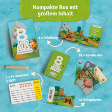 Lade das Bild in den Galerie-Viewer, VORBESTELLUNG | 8 und aus! | Schnelles Kartenspiel für die ganze Familie | VERSAND IM NOVEMBER - Simon und Jan