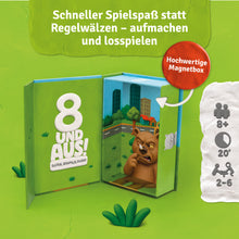 Lade das Bild in den Galerie-Viewer, VORBESTELLUNG | 8 und aus! | Schnelles Kartenspiel für die ganze Familie | VERSAND IM NOVEMBER - Simon und Jan
