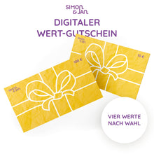 Lade das Bild in den Galerie-Viewer, BLACK FRIDAY | Simon & Jan Gutschein | 10 % Rabatt beim Checkout - Simon und Jan