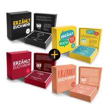 Lade das Bild in den Galerie-Viewer, Erzählt euch mehr | Alle 4 Editionen im Bundle | Spiele für Reflexion & Austausch - Simon und Jan