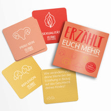 Lade das Bild in den Galerie-Viewer, Erzählt euch mehr für Frauen | Frau sein, Sexualität, Reflexion | Entwickelt von Lea & Lena - Simon und Jan