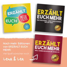 Lade das Bild in den Galerie-Viewer, Erzählt euch mehr für Frauen | Frau sein, Sexualität, Reflexion | Entwickelt von Lea & Lena - Simon und Jan