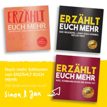 Lade das Bild in den Galerie-Viewer, Erzählt euch mehr für Kids | Gemeinsamer Austausch | Reflektieren, Philosophieren, Fantasieren - Simon und Jan