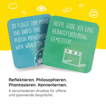 Lade das Bild in den Galerie-Viewer, Erzählt euch mehr für Kids | Gemeinsamer Austausch | Reflektieren, Philosophieren, Fantasieren - Simon und Jan