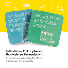 Lade das Bild in den Galerie-Viewer, Erzählt euch mehr für Kids | Gemeinsamer Austausch | Reflektieren, Philosophieren, Fantasieren - Simon und Jan