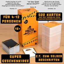 Lade das Bild in den Galerie-Viewer, Harter Tobak Roast Gute-Freunde-Bundle | Die Mobbing Edition XXL + Classic Edition | STARK LIMITIERT - Simon und Jan