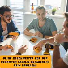 Lade das Bild in den Galerie-Viewer, Harter Tobak Roast Klassik | Partyspiel | Trinkspiel | Spiel mit Humor - Simon und Jan