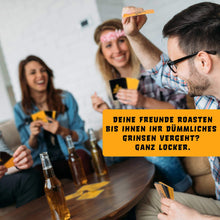 Lade das Bild in den Galerie-Viewer, Harter Tobak Roast Klassik | Partyspiel | Trinkspiel | Spiel mit Humor - Simon und Jan
