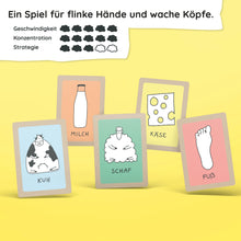 Lade das Bild in den Galerie-Viewer, Kuhmilchschafkäsefuß | Denkspiel für Kinder | Fördert Schnelligkeit & Konzentration | Simon & Jan - Simon und Jan
