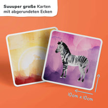 Lade das Bild in den Galerie-Viewer, Safari Memo | Tierische Kartenpaare suchen | Denkspiel für Kinder - Simon und Jan
