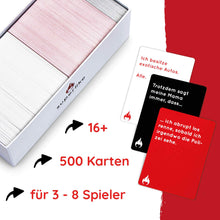 Lade das Bild in den Galerie-Viewer, Superlike | Partyspiel | Fiktive Partnersuche mit schwarzem Humor - Simon und Jan