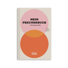 Lade das Bild in den Galerie-Viewer, VORBESTELLUNG - VERSAND 17.12. | Mein Freundebuch für Erwachsene | Gemeinsame Erinnerungen | Lustiger Austausch - Simon und Jan