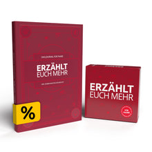 Lade das Bild in den Galerie-Viewer, Gemeinsame Zeit - Bundle | Erzählt euch mehr für Paare &amp; Journal für Paare (10 % sparen)
