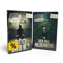 Lade das Bild in den Galerie-Viewer, CLOSE THE CASE: Der Fall Hildenberg - Das interaktive Krimispiel (1. Fall) - Simon und Jan
