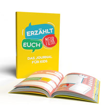 Lade das Bild in den Galerie-Viewer, Erzählt euch mehr | Das Journal für Kids | Fantasie anregen, inspirieren und reflektieren | Für ein Kind und Journalpartner:in - Simon und Jan
