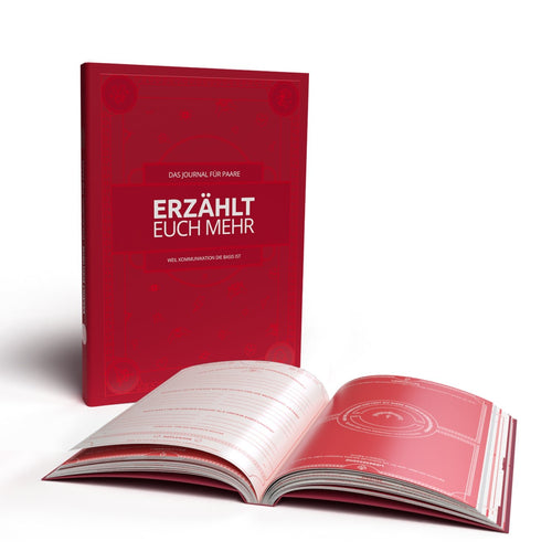 Erzählt euch mehr | Das Journal für Paare | Austausch, Reflexion & Steigerung des Wir - Gefühls - Simon und Jan