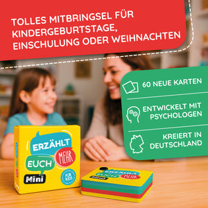 Erzählt euch mehr für Kids (Mini) | Begleitete Inspiration für Fantasie, Gefühle & Kommunikation | Passt in die Hosentasche - Simon und Jan