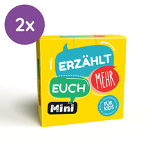 Lade das Bild in den Galerie-Viewer, Erzählt euch mehr für Kids (Mini) | Begleitete Inspiration für Fantasie, Gefühle &amp; Kommunikation | Passt in die Hosentasche - Simon und Jan
