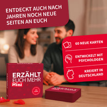 Lade das Bild in den Galerie-Viewer, Erzählt euch mehr für Paare (Mini) | Das perfekte Reisespiel zur Steigerung des Wir - Gefühls - Simon und Jan
