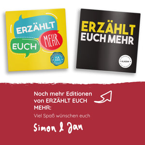 Erzählt euch mehr für Paare | Spiel für Paare | Kartenspiel zum Wir - Gefühl stärken | Simon & Jan - Simon und Jan
