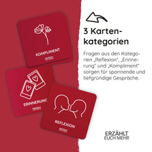Lade das Bild in den Galerie-Viewer, Erzählt euch mehr für Paare | Spiel für Paare | Kartenspiel zum Wir - Gefühl stärken | Simon &amp; Jan - Simon und Jan
