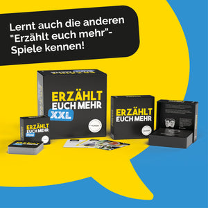 Erzählt euch mehr - Klassik (Mini) | Wertige Kommunikation & echter Austausch | Optimal für unterwegs - Simon und Jan