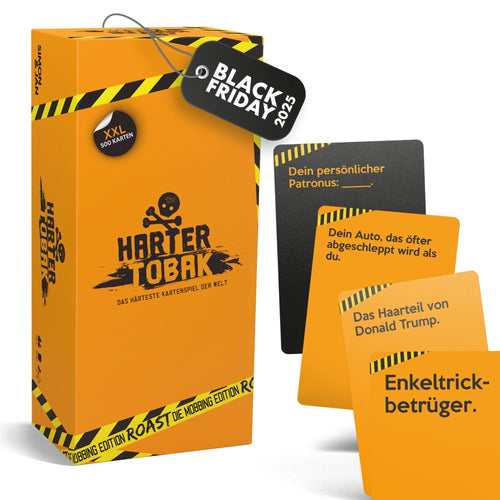 Harter Tobak Roast XXL | Partyspiel | Trinkspiel | Kartenspiel mit Witz und Humor | Simon & Jan - Simon und Jan
