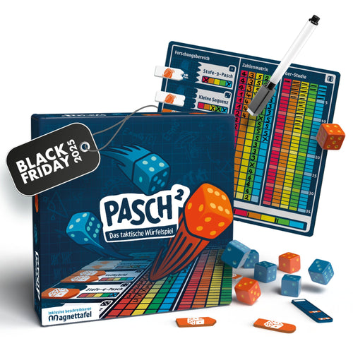Pasch² | Das Würfelspiel mit Interaktion & Taktik | Würfeln, Knobeln & das Glück überlisten - Simon und Jan