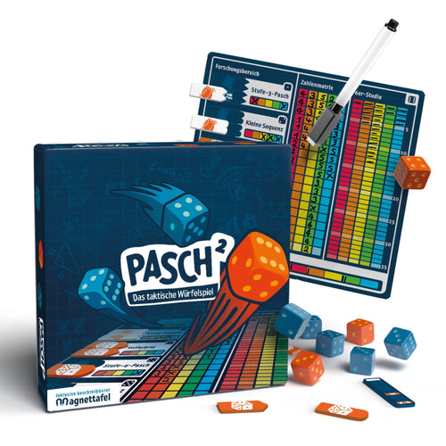 VORBESTELLUNG | Pasch² | Das Paschspiel mit Interaktion & Taktik | VERSAND IM NOVEMBER - Simon und Jan