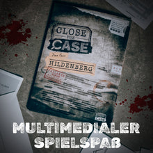 Lade das Bild in den Galerie-Viewer, CLOSE THE CASE: Der Fall Hildenberg - Das interaktive Krimispiel - Simon und Jan
