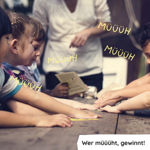 Kuhmilchschafkäsefuß | Denkspiel für Kinder | Fördert Schnelligkeit & Konzentration | Simon & Jan - Simon und Jan